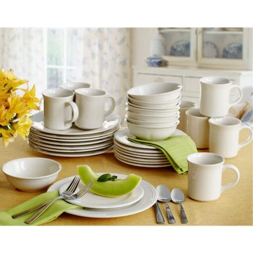 Filigree® 32 Piece Dinnerware Set, Service For 8 -Kitchen Supplies Store 10703845 2