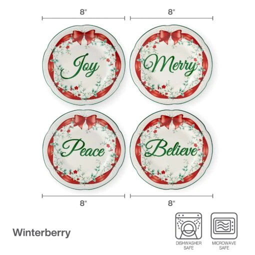 Winterberry® Set Of 4 Red Ribbon Salad Plates -Kitchen Supplies Store 23 0965 5308110 infographic v2 scaled