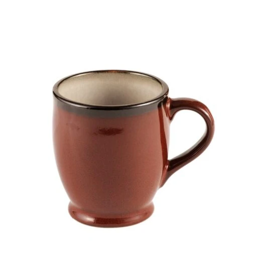 Belmont Set Of 4 Red Mugs -Kitchen Supplies Store 5091100