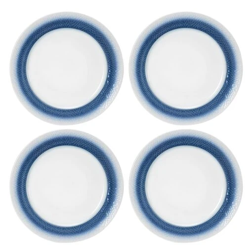 Eclipse Blue 16 Piece Dinnerware Set, Service For 4 -Kitchen Supplies Store 5154855 CO1