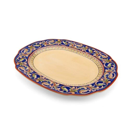 Villa Della Luna® Large Oval Platter -Kitchen Supplies Store 5165282 3Q