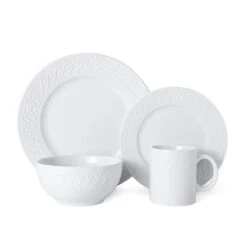 Sylvia 32 Piece Dinnerware Set, Service For 8 -Kitchen Supplies Store 5165284 3Q