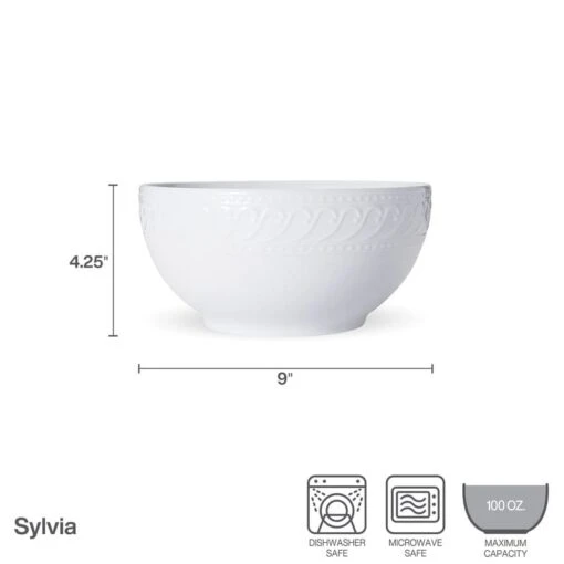 Sylvia Round Vegetable Bowl -Kitchen Supplies Store 5165310 IG1 sylvia 9in vegetable bowl uncrop