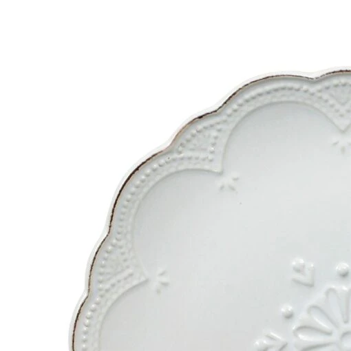 French Lace White Dinnerware Set -Kitchen Supplies Store 5207819 4