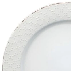 French Lace Set Of 4 White Dinner Plates -Kitchen Supplies Store 5211101 1 1