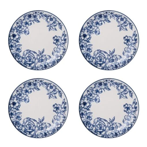 Gabriela Blue 16 Piece Dinnerware Set, Service For 4 -Kitchen Supplies Store 5216941 CO5