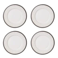 Promenade Scroll 16 Piece Dinnerware Set, Service For 4 -Kitchen Supplies Store 5217018 CO3