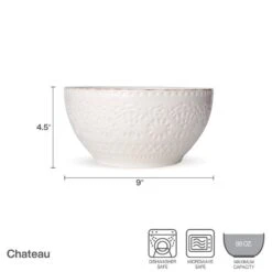 Chateau Cream Serving Bowl -Kitchen Supplies Store 5221350 IG1 chateau cream serve bowl uncrop