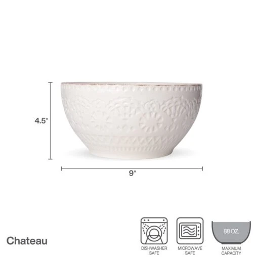 Chateau Cream Serving Bowl -Kitchen Supplies Store 5221350 IG1 chateau cream serve bowl uncrop