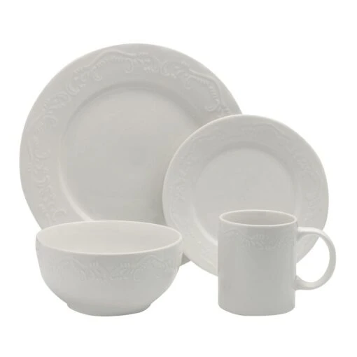 Charlotte 32 Piece Dinnerware Set, Service For 8 -Kitchen Supplies Store 5225844 charlotte 4pps silo