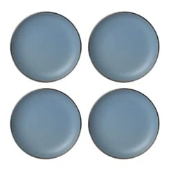 Hadlee Blue 16 Piece Dinnerware Set, Service For 4 -Kitchen Supplies Store 5256017 CO1