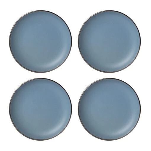 Hadlee Blue 16 Piece Dinnerware Set, Service For 4 -Kitchen Supplies Store 5256017 CO1