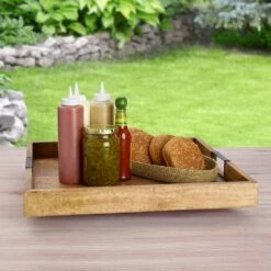 Square Lazy Susan Serving Tray -Kitchen Supplies Store 5261665 4