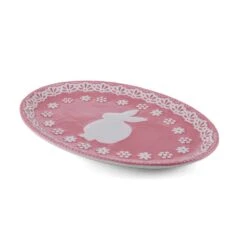 Easter Bunny Oval Platter -Kitchen Supplies Store 5265343 3Q