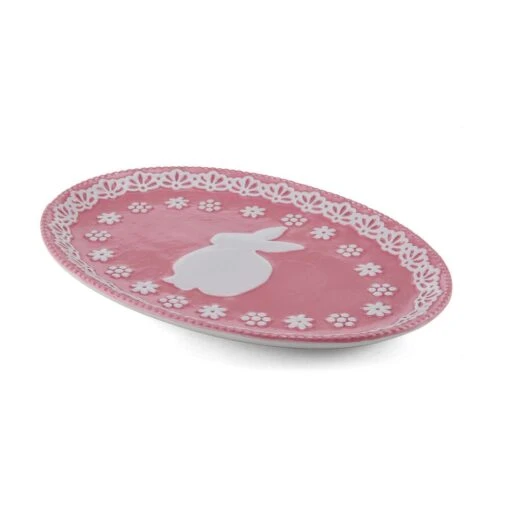 Easter Bunny Oval Platter -Kitchen Supplies Store 5265343 3Q