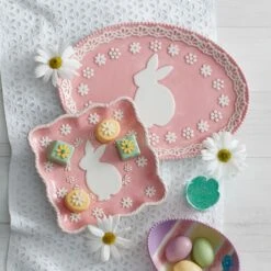 Easter Bunny Oval Platter -Kitchen Supplies Store 5265343 lifestyle2