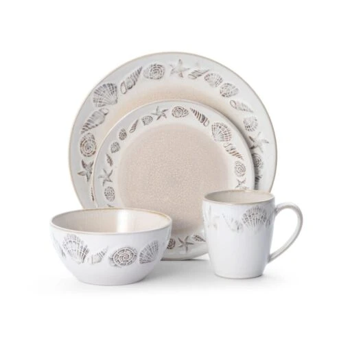 Panama 16 Piece Dinnerware Set, Service For 4 -Kitchen Supplies Store 5267107 3Q