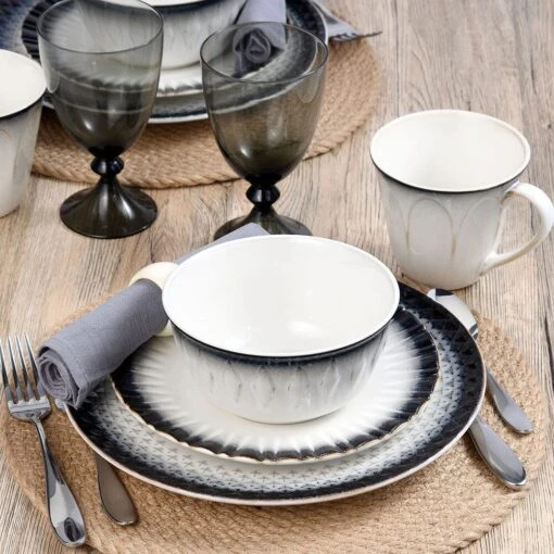 Blake 16 Piece Dinnerware Set, Service For 4 -Kitchen Supplies Store 5267108 4