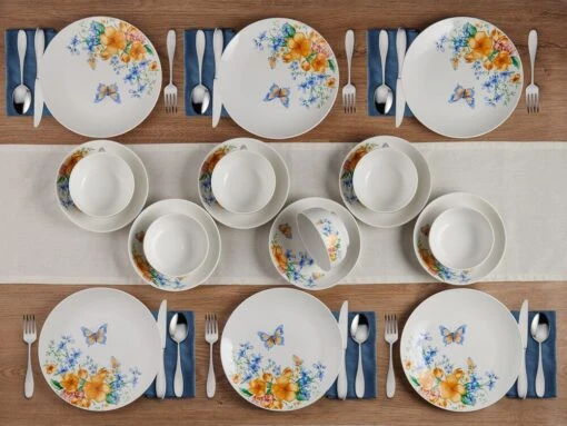 Anna 18 Piece Dinnerware Set, Service For 6 -Kitchen Supplies Store 5275547 Anna 18pcs Lifestyle 2