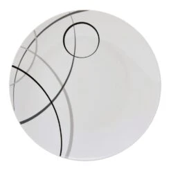 Circles 18 Piece Dinnerware Set, Service For 6 -Kitchen Supplies Store 5276287 Circles dinner onWhite