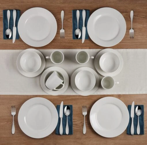 Kendall 16 Piece Dinnerware Set, Service For 4 -Kitchen Supplies Store 5276341 16pcs Lifestyle 2