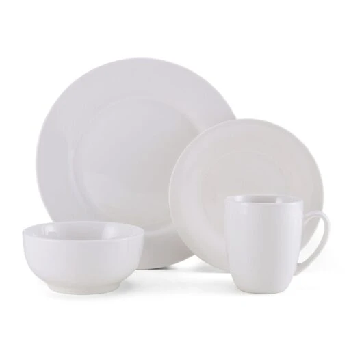 Kendall 16 Piece Dinnerware Set, Service For 4 -Kitchen Supplies Store 5276341 4pps onWhite