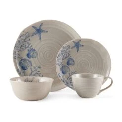 Southport 16 Piece Dinnerware Set, Service For 4 -Kitchen Supplies Store 5281352 Southport 4pc silo