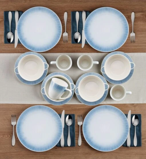 Logan 16 Piece Dinnerware Set, Service For 4 -Kitchen Supplies Store 5286181 Pfaltzgraff Logan 16PC DinnerwareSet Lifestyle 2