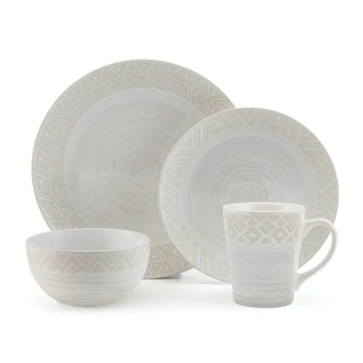 Vera 16 Piece Dinnerware Set, Service For 4 -Kitchen Supplies Store 5286184 Pfaltzgraff Vera 4PC PlaceSetting Silo