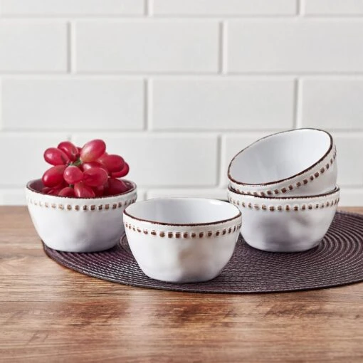 Canyon Bead Set Of 4 Fruit Bowls -Kitchen Supplies Store 5291829 LF