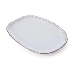 Canyon Bead Rectangular Platter -Kitchen Supplies Store 5291841 3Q