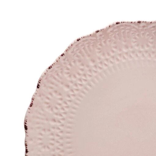 Chateau Pink Set Of 4 Dinner Plates -Kitchen Supplies Store 5296065 CUupdated 1