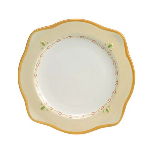 Villa Della Luna® Set Of 4 Scalloped Salad Plates -Kitchen Supplies Store 54000300