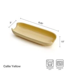 Callie Yellow Set Of 4 Corn Dishes -Kitchen Supplies Store Callie Yellow Set Of 4 Corn Dishes 5293888 4