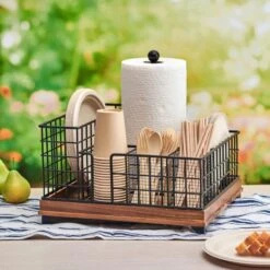 Grid Hostess Picnic Storage Caddy -Kitchen Supplies Store Grid Storage and Serving Storage Caddy 5312971 3