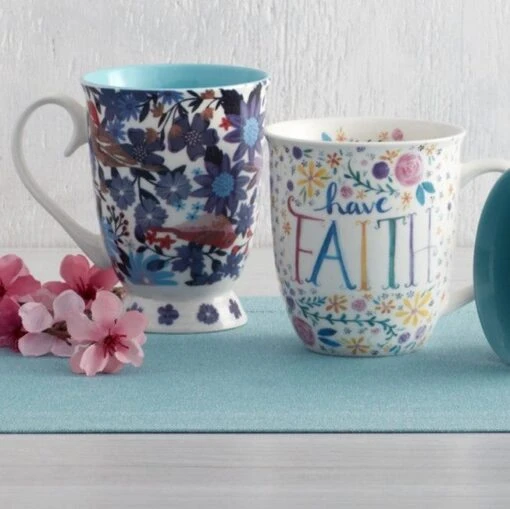 Sentiments Mug Have Faith Mug -Kitchen Supplies Store Picture3