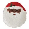 Winterberry® African American Santa Figural Cookie Plate -Kitchen Supplies Store Winterberry African American Santa Figural Cookie Plate 5308738 1