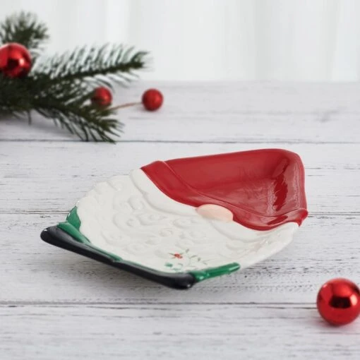 Winterberry® Gnome Figural Cookie Plate -Kitchen Supplies Store Winterberry Gnome Figural Cookie Plate 5298263 2