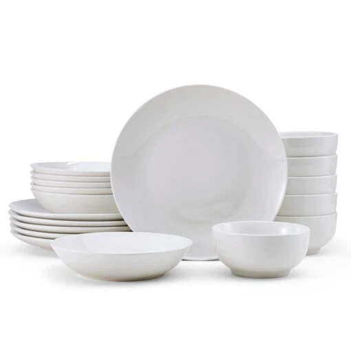 Alexis 18 Piece Dinnerware Set, Service For 6 -Kitchen Supplies Store alexis 18 piece dinnerware set service for 6 5276296 1