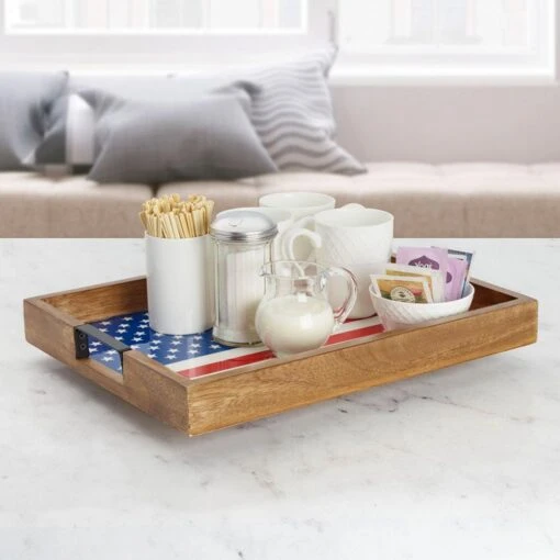 American Flag Lazy Susan Serve Tray -Kitchen Supplies Store american flag lazy susan serve tray 5266467 3