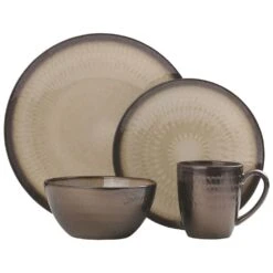 Anastasia Cream 16 Piece Dinnerware Set, Service For 4 -Kitchen Supplies Store anastasia cream 16 piece dinnerware set service for 4 5239014 4