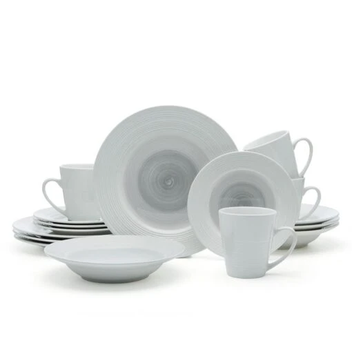 Annie Gray 16 Piece Dinnerware Set, Service For 4 -Kitchen Supplies Store annie gray 16 piece dinnerware set service for 4 5286602 1