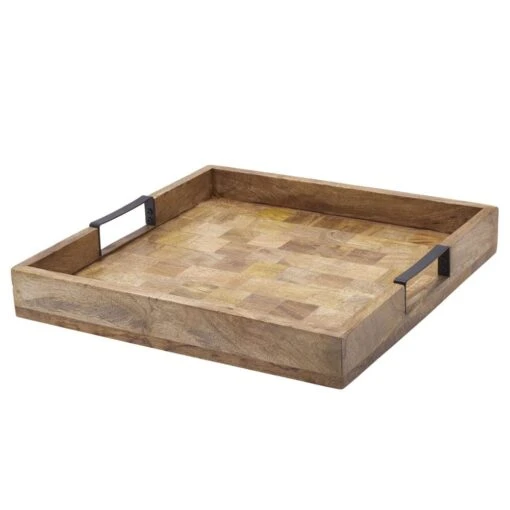 Avery Square Lazy Susan Serve Tray -Kitchen Supplies Store avery square lazy susan serve tray 5290865 1