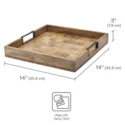 Avery Square Lazy Susan Serve Tray -Kitchen Supplies Store avery square lazy susan serve tray 5290865 6