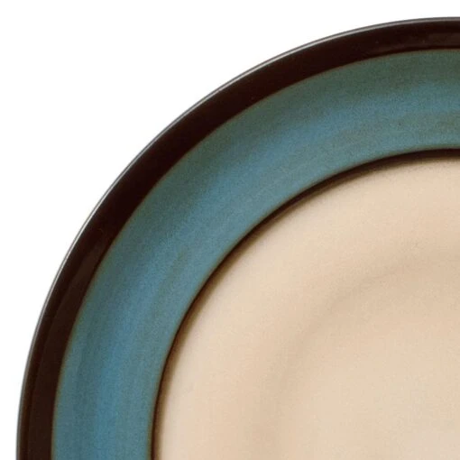 Belmont Set Of 4 Blue Round Dinner Plates -Kitchen Supplies Store belmont set of 4 blue round dinner plates K45091118 2