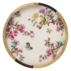 Bird And Butterfly Lazy Susan Serve Tray -Kitchen Supplies Store bird and butterfly lazy susan serve tray 5292394 6