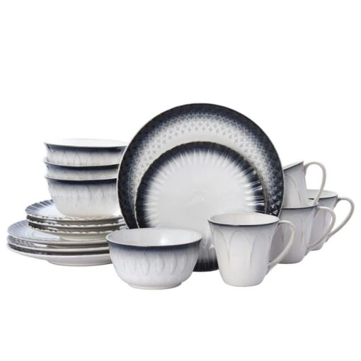 Blake 16 Piece Dinnerware Set, Service For 4 -Kitchen Supplies Store blake 16 piece dinnerware set service for 4 5267108 1