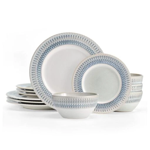 Casey 12 Piece Dinnerware Set, Service For 4 -Kitchen Supplies Store casey 12 piece dinnerware set service for 4 5296883 1