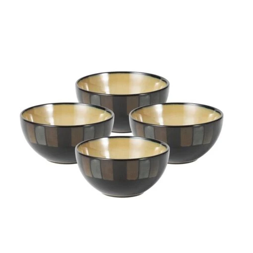 Cayman Set Of 4 Soup Cereal Bowls -Kitchen Supplies Store cayman set of 4 round bowls K45091276 1