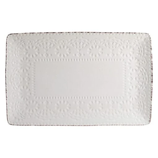 Chateau Cream Rectangular Platter -Kitchen Supplies Store chateau cream rectangular platter 5297023 1